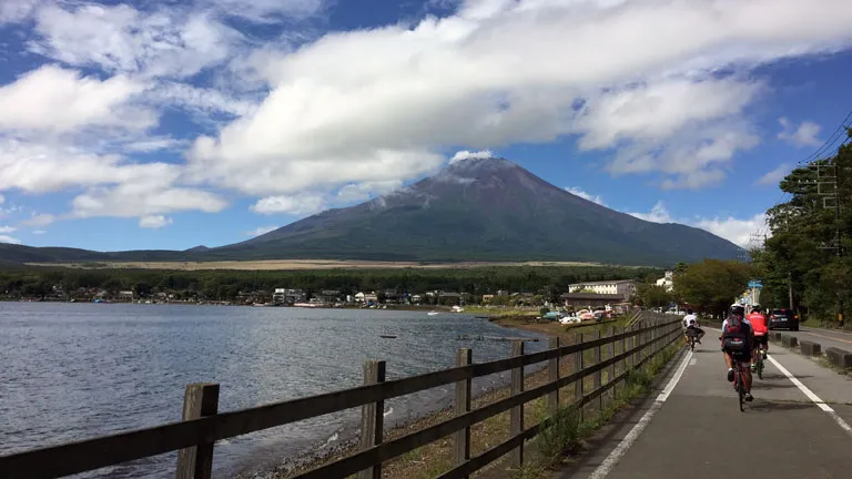 山中湖サイクリングロード