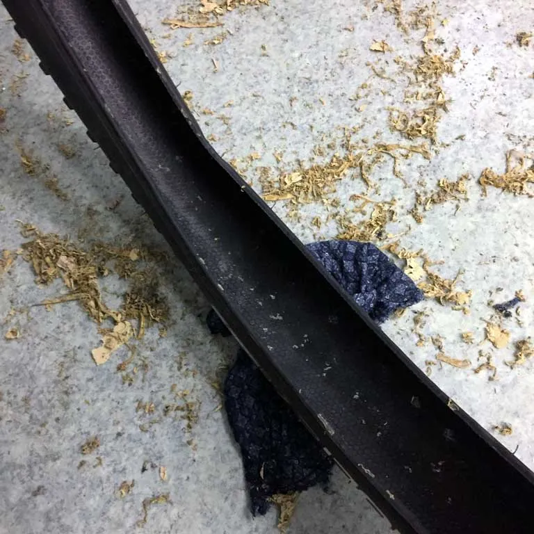 シーラント除去完了