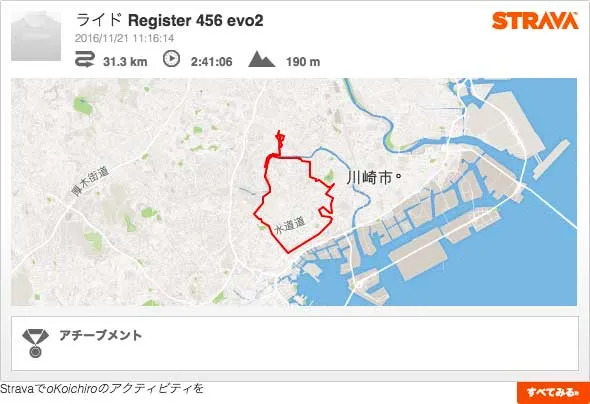 Strava: Register 456 evo2
