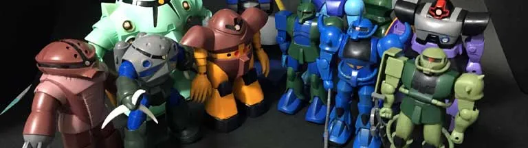 1/144 ジオン軍モビルスーツ 旧キット