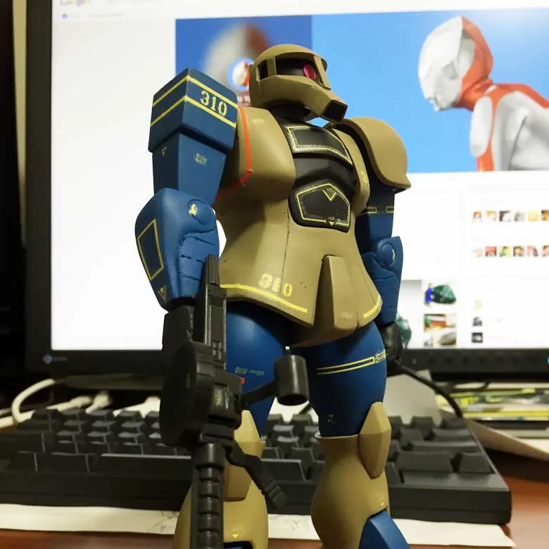 デカール貼り付け