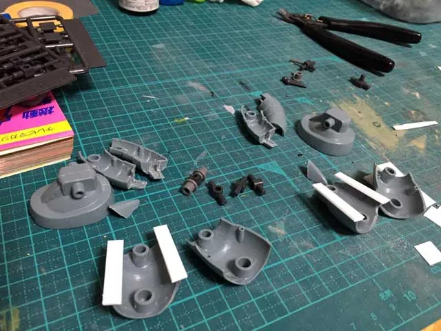 旧キットズゴック関節ポリキャップ化